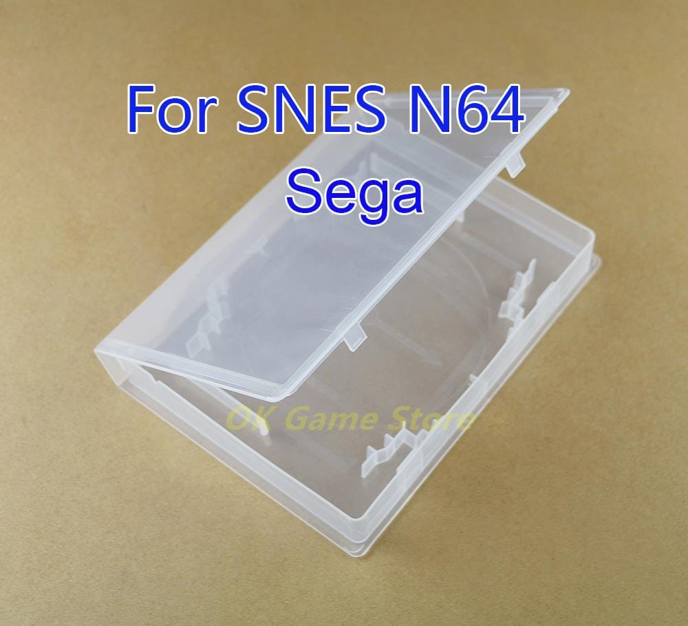 5pcs Universal game Card cartridge CD case Packing housing case for N64/SNES (US)/Sega Genesis/MegaDrive