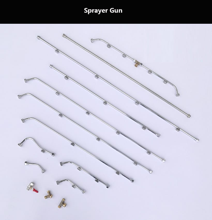 Stainless Steel 3 head nozzle /4 Head nozzle /5 head nozzle,garden agricultural power spray gun,water power spray gun