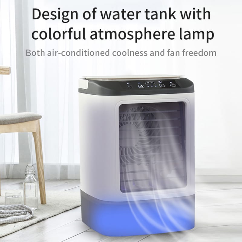 Portable Air Conditioner Evaporative Air Cooler 3 Speed USB Personal Air Conditioner With Humidifier For Home Office Bedroom