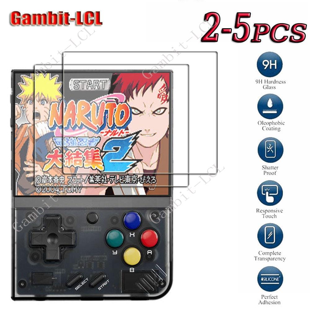 9H HD Original Tempered Glass For Miyoo Mini Plus 3.5" MiyooMini 2.8" MiyooMiniPlus MiniPlus Screen Protector Cover Film