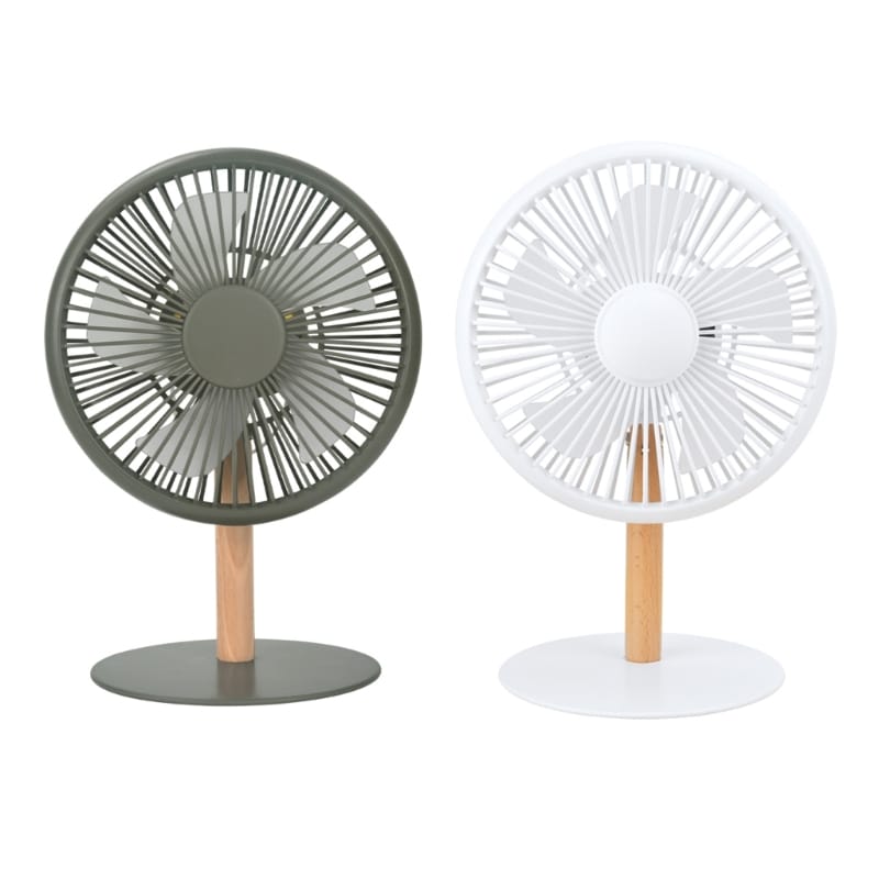 Portable Camping Fan with Hanging Hook and LED Lights for Travel and Emergency