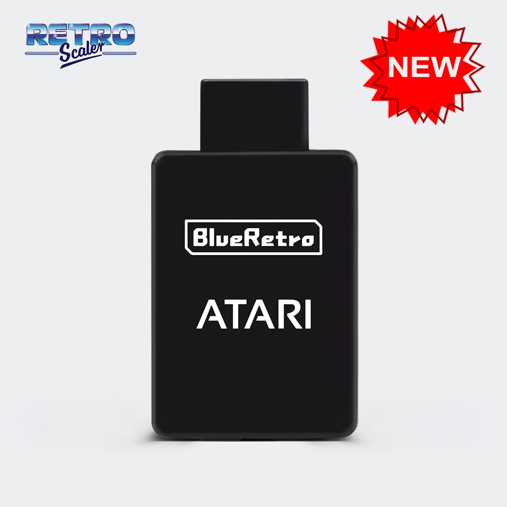 RetroScaler BlueRetro Wireless Game Controllers Adapter for Atari 2600 console to PS3 PS5 8itdo Xbox One S Wireless Controllers