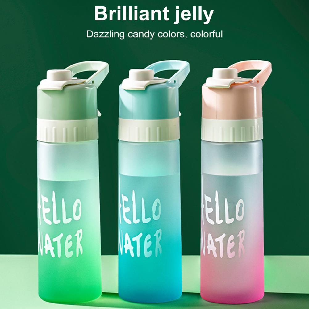 Mist Sprayer Hydration Bottle Portable Mist Spray Water Bottle for Outdoor Fitness Cycling Bpa-free Sport Container for Hiking