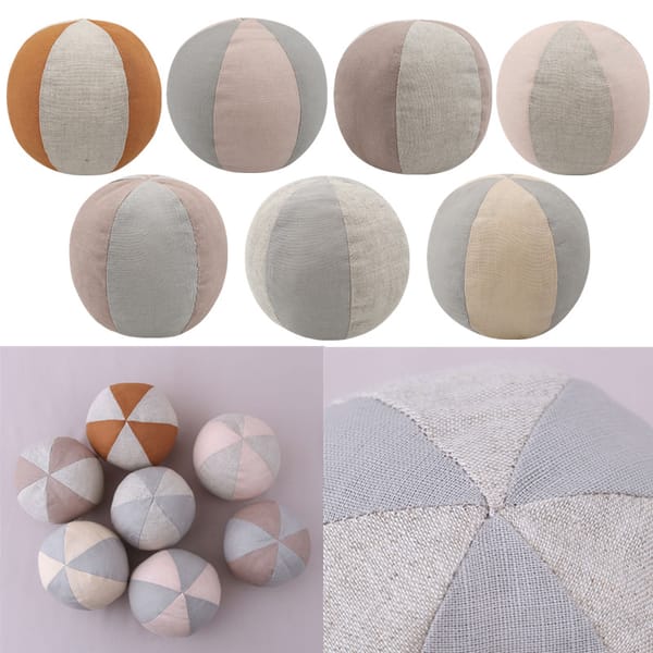 Cotton Baby Rattle Ball Soft Stuffed Baby Mobile Balls Toys With Bell Newborns Interactive Educational Toys Novelty Bed Toys