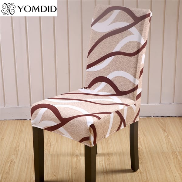 Modern Stretch Chair Covers Anti-dirty Dining chair cover Floral office computer seat cover for Restaurant banquet hotel home