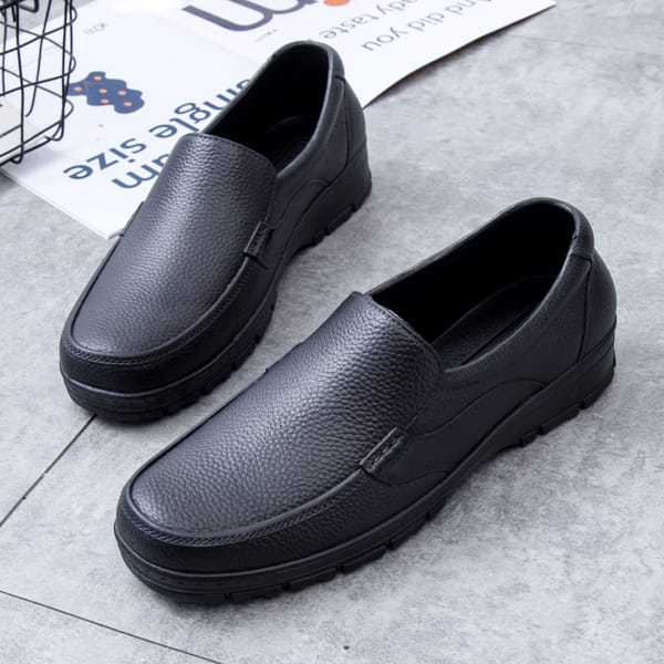 Fashion PVC Unisex Rain Boots Men's Comfortable Work Rain Boots Kitchen Non-slip Waterproof Special Shoes Outdoor Fishing Boots