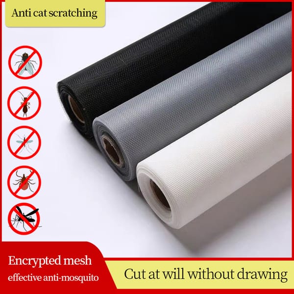 Insect-proof screen window mesh self-installed window anti-mosquito invisible light-transmitting screen mesh encrypted mesh