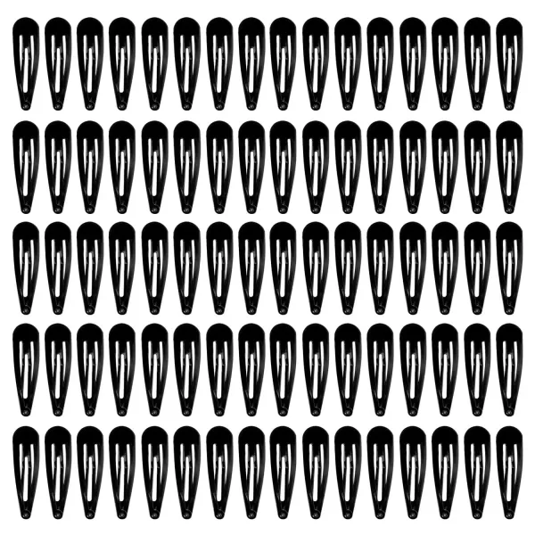 100Pcs Small Hair Clips for Little Girls, Baby Infant 3cm Candy Color Hair Clips Barrettes for Toddlers H