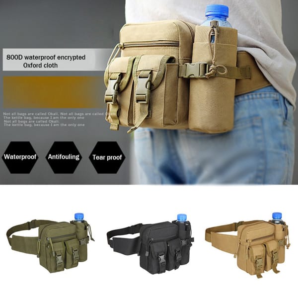 Sports Hydration Belt Bag Running Marathon Waist Bag Gym Sports Fitness Water Bottle Pouch Fanny Waist Pack Cycling Phone Pocket