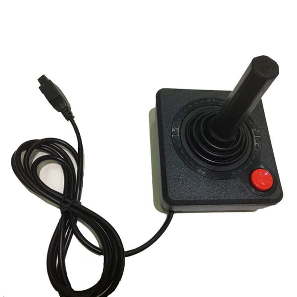 2022 New Ruitroliker Retro Classic Joystick Controller Gamepad for atari 2600 Console System Black